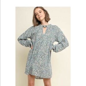 Umgee Floral Mini Dress